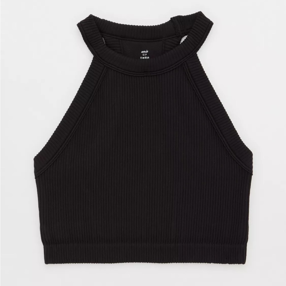 Aerie super chill seamless high neck bra top